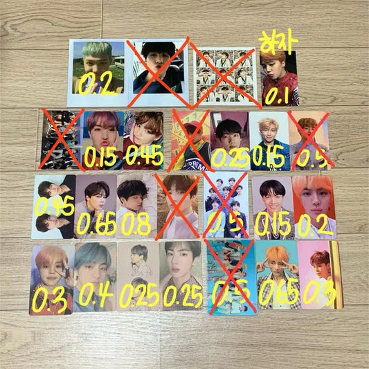 방탄소년단 BTS 포토카드 앨범포카 bbq포카