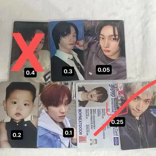 보이넥스트도어 포토카드 판매