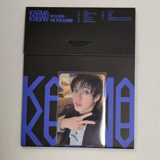 스키즈 KARM 컴팩트 개봉앨범 & 방찬포카 양도.