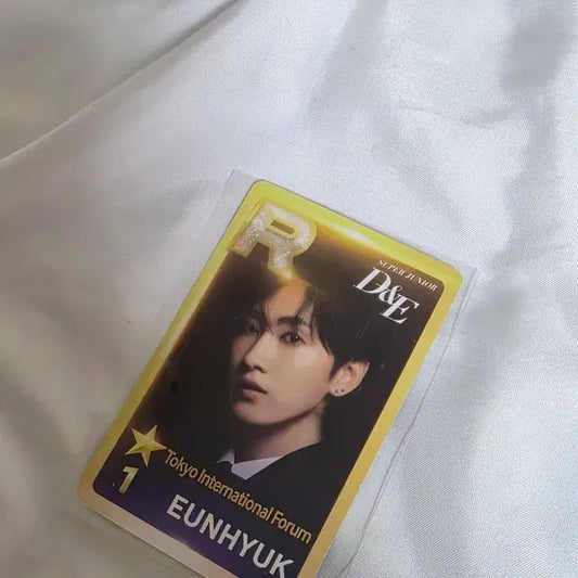 슈퍼주니어 D&E 은혁 도쿄 포토카드