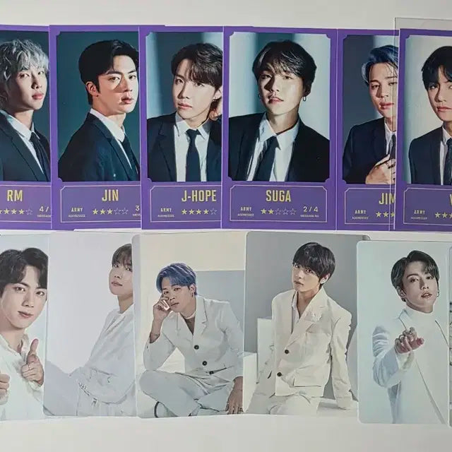 방탄소년단 포카 일괄양도합니다