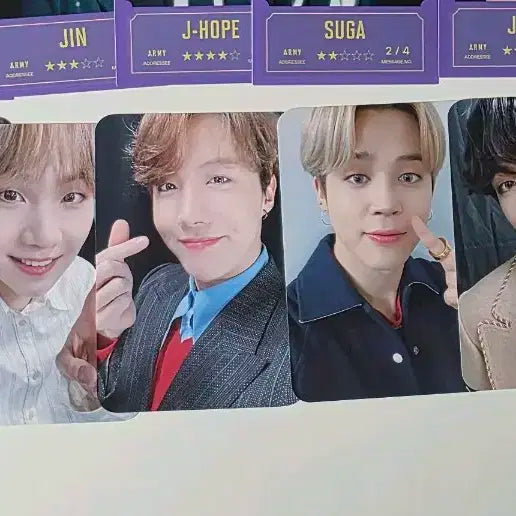 방탄소년단 포카 일괄양도합니다