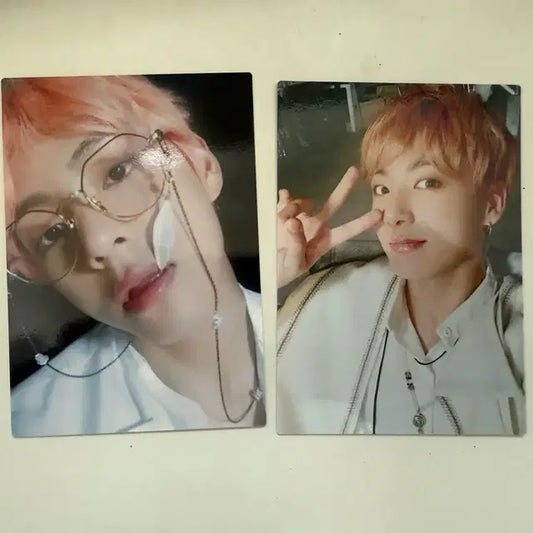 방탄소년단 정국 태형 럽셀콘 일본 팬클럽 갱신포카 판매합니다
