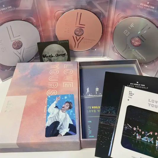 방탄소년단 럽셀콘 서울 디비디 BTS 지민 포카 포스터 DVD LYS