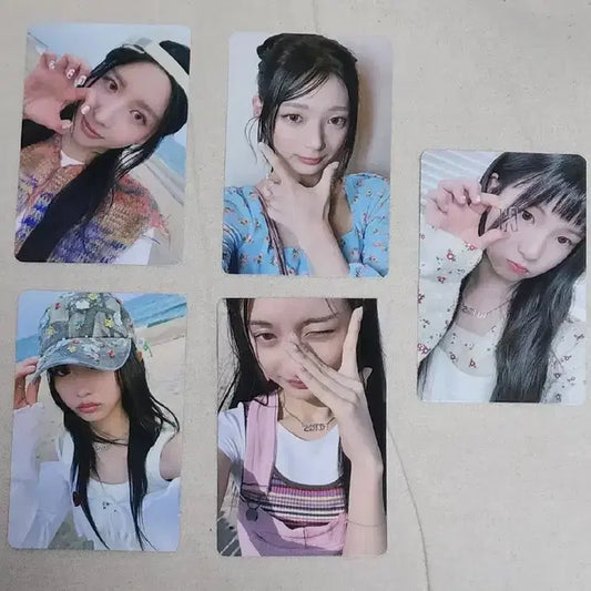 hitgs 힛지스 앨범 포카 5종 일괄