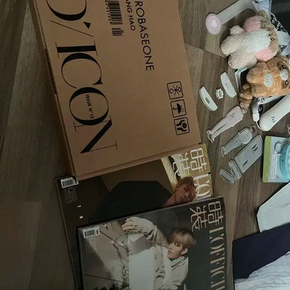 장하오 굿즈 일괄 하니니 슬로건 우치와 아크릴 응원봉 디아이콘 로피시엘