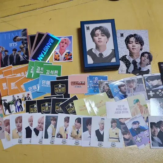방탄소년단 굿즈 양도 일괄(교통카드, 비공굿, 앨범, 포카, 시그 등)