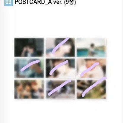 위시 전시회 엽서 (미개봉)