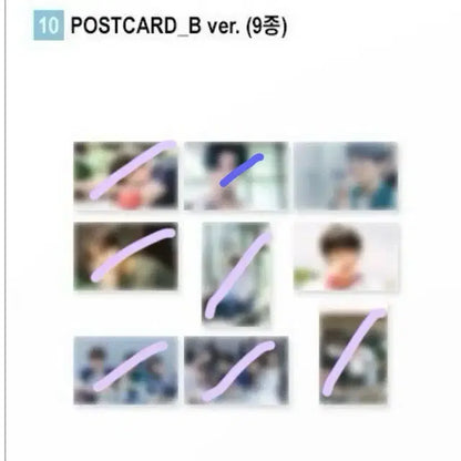 위시 전시회 엽서 (미개봉)