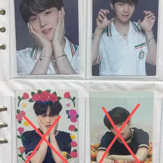 슈가 미니포카 민윤기 포토카드 소우주 일본 럽셀