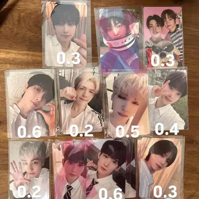 앤팀 사미다레 이즈위 미공포 시그 포카