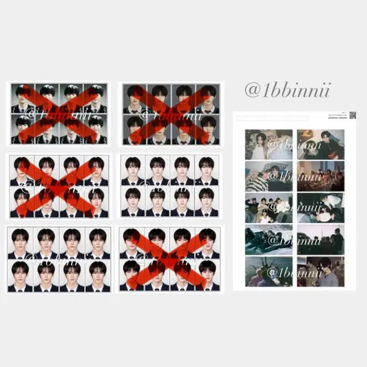 라이즈 증명사진 증사 스티커 비공굿 판매 쇼타로은석성찬원빈소희앤톤