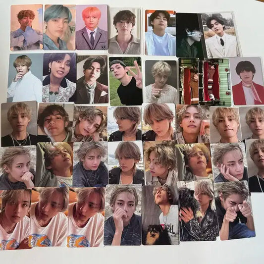 방탄소년단 뷔 bts V 김태형 태형 포토카드 포카 일괄 양도