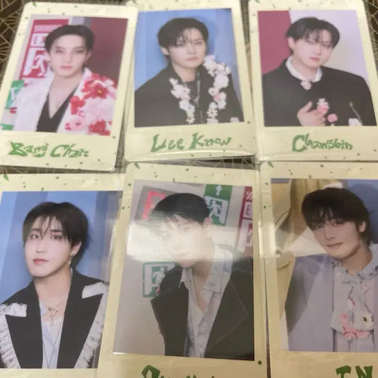 (현물) 스키즈 hollow 포카 세트 분철 양도