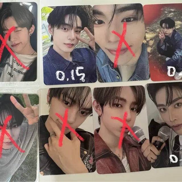 (가격내림!) 제베원 정규 1집 포카 미공포