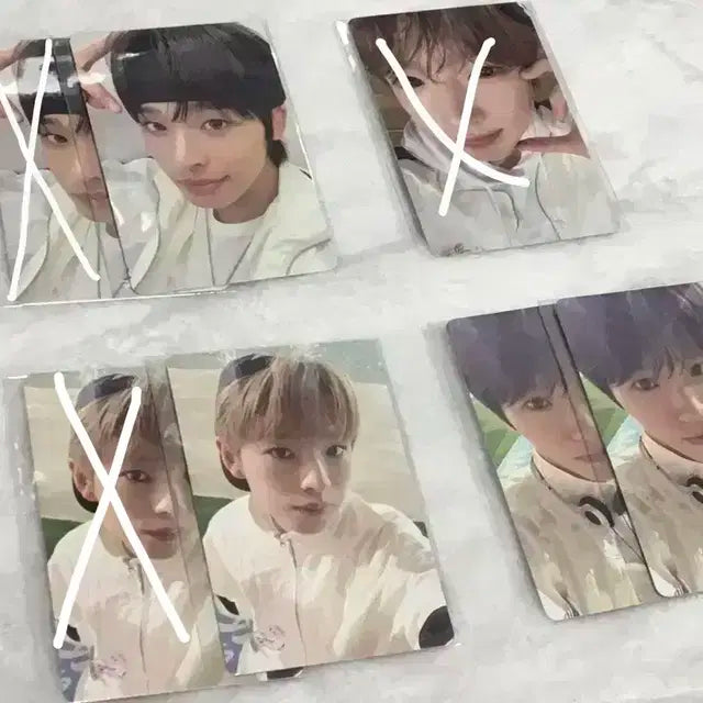 위시 컬러 팝업 특전 포카 유우시 리쿠 사쿠야 재희