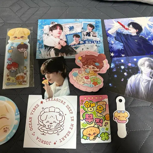 세븐틴 조슈아 생일카페 생카 굿즈