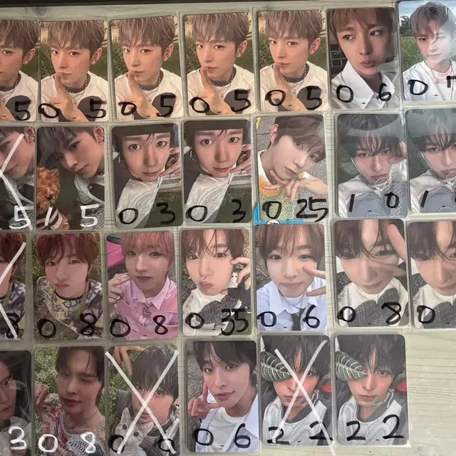 엔시티위시 컬러 포카양도 서프 아잉 미라클 교복