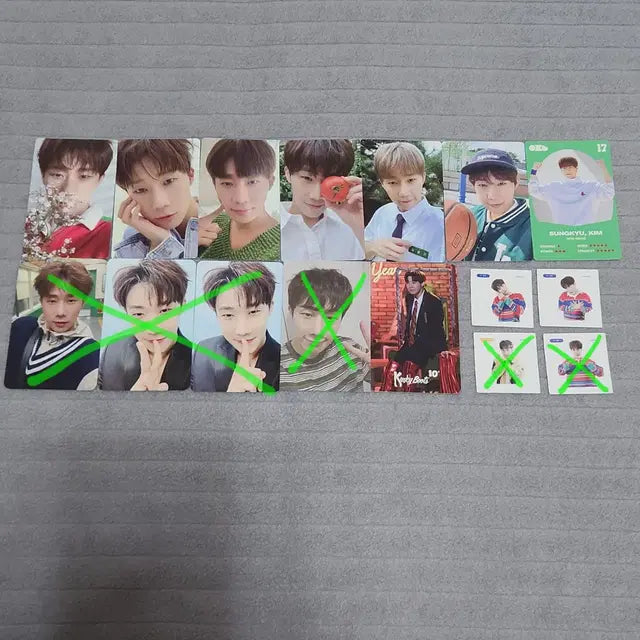 인피니트 성규 포카 양도