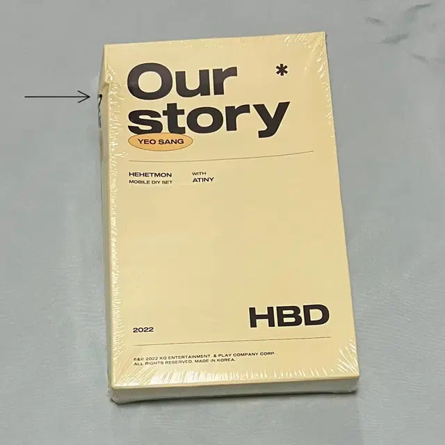 ATEEZ YEOSANG 2022 HBD 생일 MD 헤헷몬 모빌