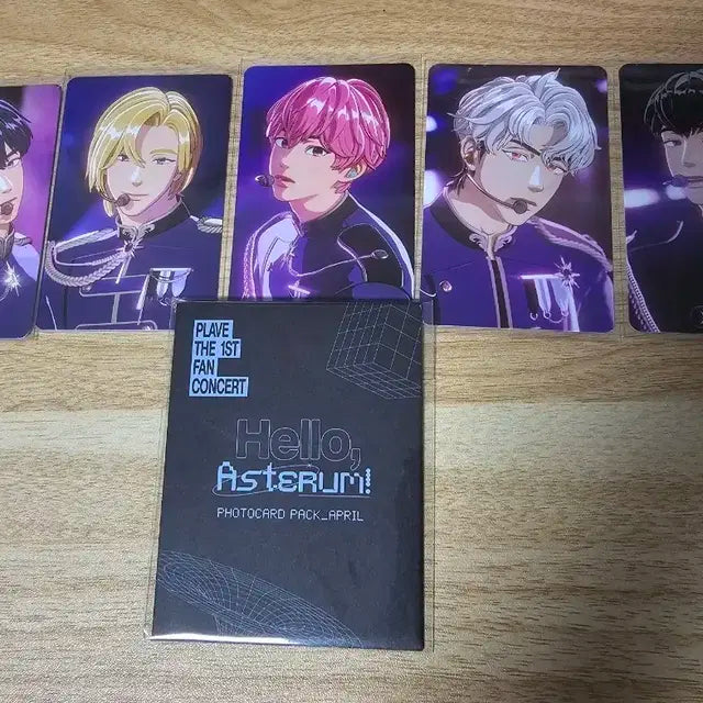 플레이브 PLAVE 첫콘 1st April 제복 포카팩 양도합니다