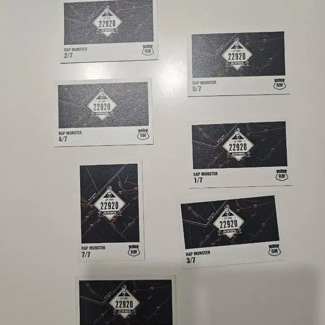 방탄소년단 BTS RM,J hope 2기머스터  포토카드 2세트 양도