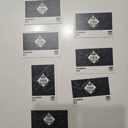 방탄소년단 BTS RM,J hope 2기머스터  포토카드 2세트 양도