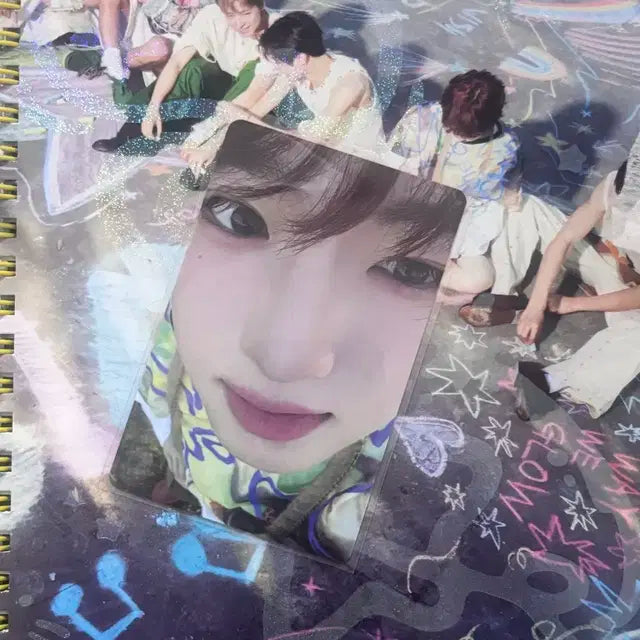 엔시티 위시 사쿠야 포카 컬러 개인 쥬얼