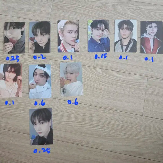 제베원 컴백쇼 역조공 포카 정규 앨포 렌티큘러 키링 쿠키 포카