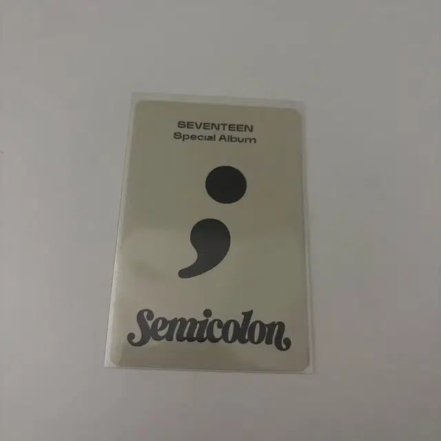 세븐틴 포토카드