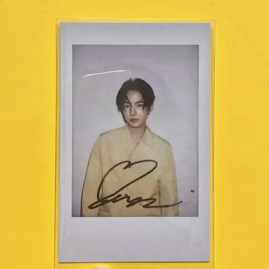 엔시티위시 유우시 아레나옴므 중국잡지 특전 싸인 폴라