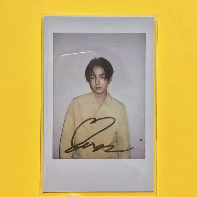 엔시티위시 유우시 아레나옴므 중국잡지 특전 싸인 폴라