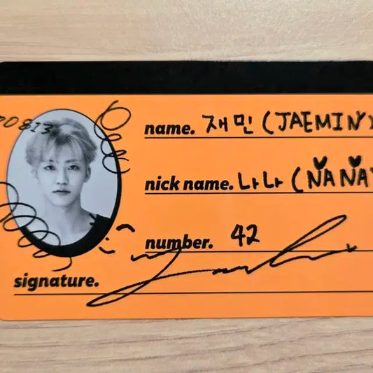 nct dream 엔시티 드림 재민 위고업 we go up 크루카드