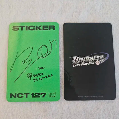 엔시티 도영 스티커 도영 유니버스 포토카드 일괄 도영 포토카드 양도