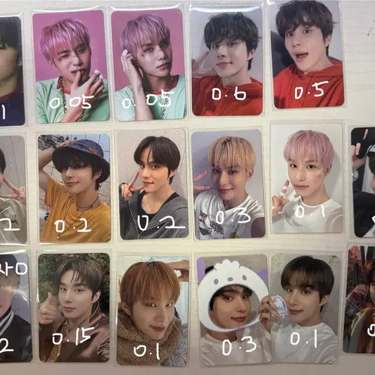 엔시티 nct 127 정우 포카 포토카드 일괄 대량 양도 판매