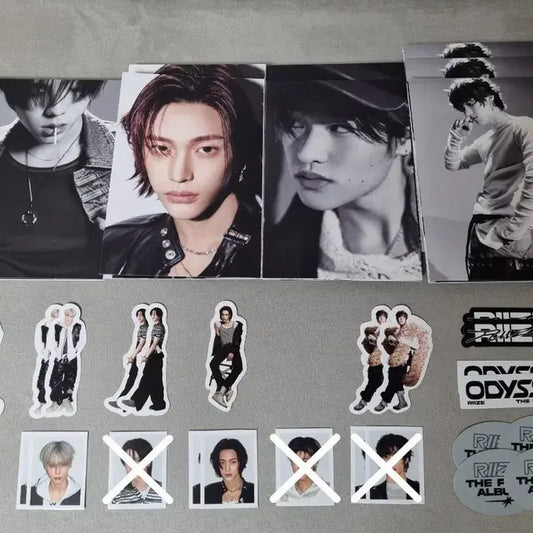 라이즈 리플렛 증사 스티커 포토북 오디세이 접지 쇼타로은석성찬원빈소희앤톤