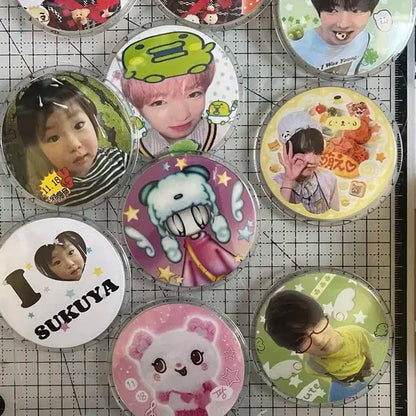 엔시티 위시 비공굿 핀버튼 뱃지 주문제작