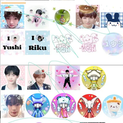 엔시티 위시 비공굿 핀버튼 뱃지 주문제작