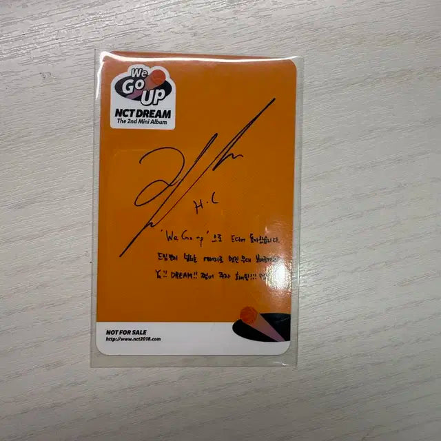 nct해찬 we go up포카 급처