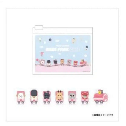 (미개봉) 라이즈 일본 카페md 슬라이드 파우치 스티커 세트