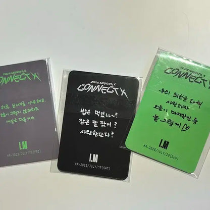 (미개봉)몬스타엑스 콘서트 커넥트엑스 몬베베온리 포카