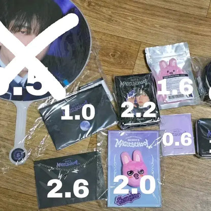 [원가]스트레이키즈 스키즈 창빈 돼끼 팬미팅 매직스쿨 엠디 MD 미개봉