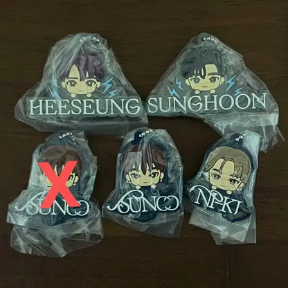 엔하이픈 캡슐 라바 마스코트 가챠 vol.2 희승 성훈 선우 니키