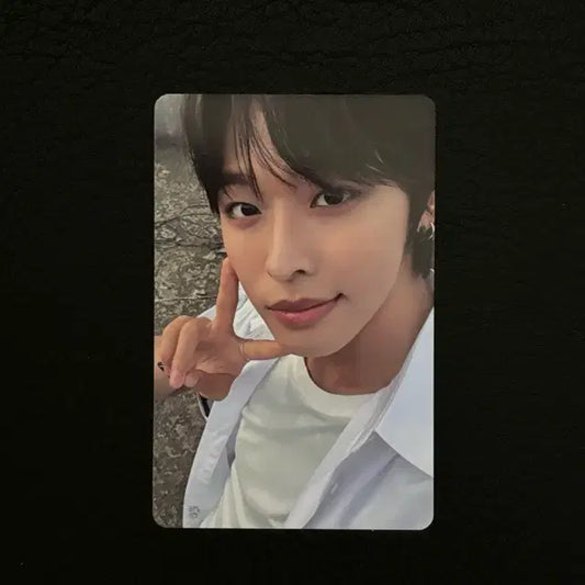 엔시티위시 컬러 초회한정판 리쿠 포카 교복