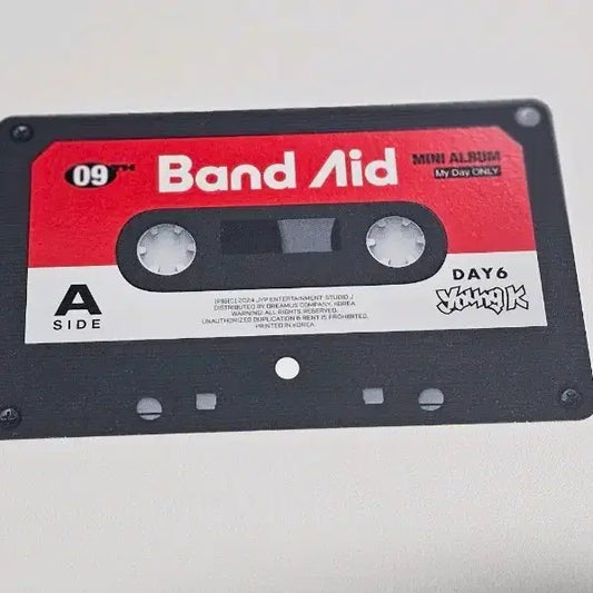 데이식스 밴드에이드 영케이 메세지 카드