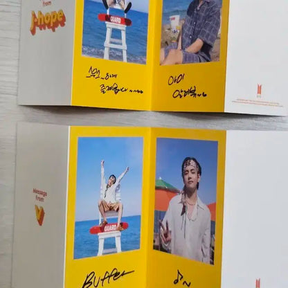 방탄소년단 버터 메세지 포카