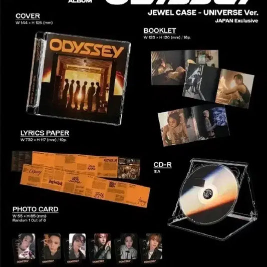 라이즈 일본 쥬얼앨범(미개봉) / 요요기 럭키드로우 럭드