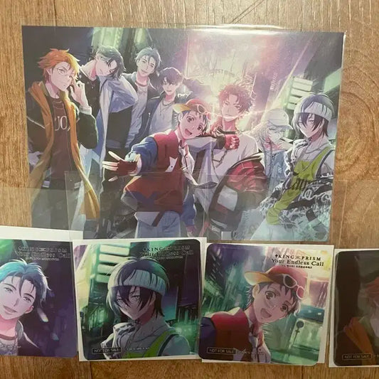 일괄)킹프리 킹투어 킹 오브 프리즘 신 카케루 미나토 타이가 5주차 특전