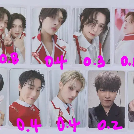 에이티즈 애니티즈 팝업 포카 Ateez Aniteez popup poca