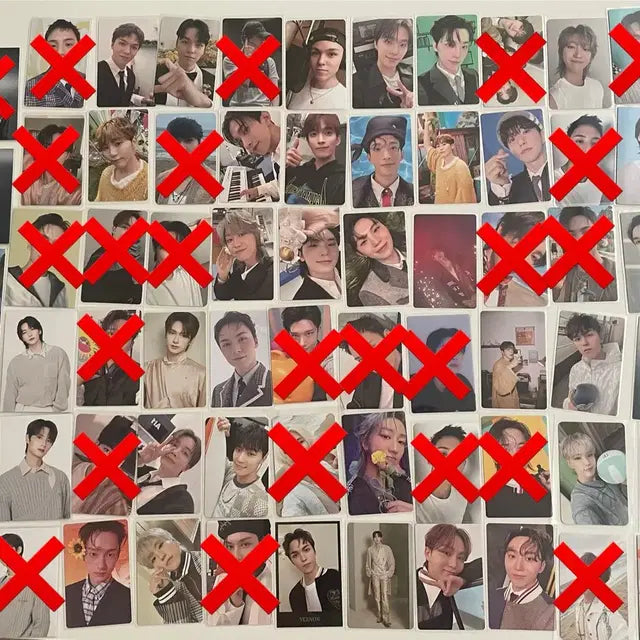 장당 0.1) 세븐틴 포카 양도합니다